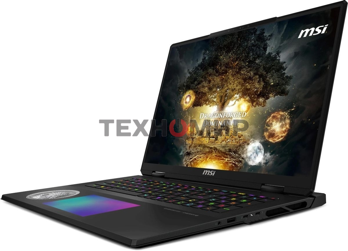 Ноутбук MSI Titan Dragon Edition 18 HX AI A2XWJG-205RU черный Core Ultra 9 285HX 64Gb SSD4Tb NVIDIA GeForce RTX 5090 для ноутбуков 24Gb 18