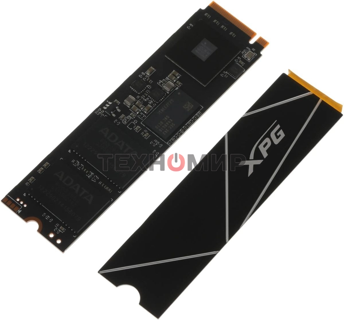 Накопитель SSD ADATA XPG GAMMIX BLADE S70, 2Tb, PCIe 4.0 x4, M.2 2280, NVMe, R/W 7400/6400