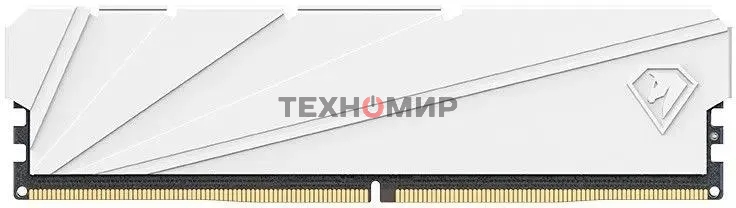 Оперативная память NETAC Shadow S, DDR4, 32Gb (2x16 GB), 3200 MHz, CL16, DIMM, радиатор, белый