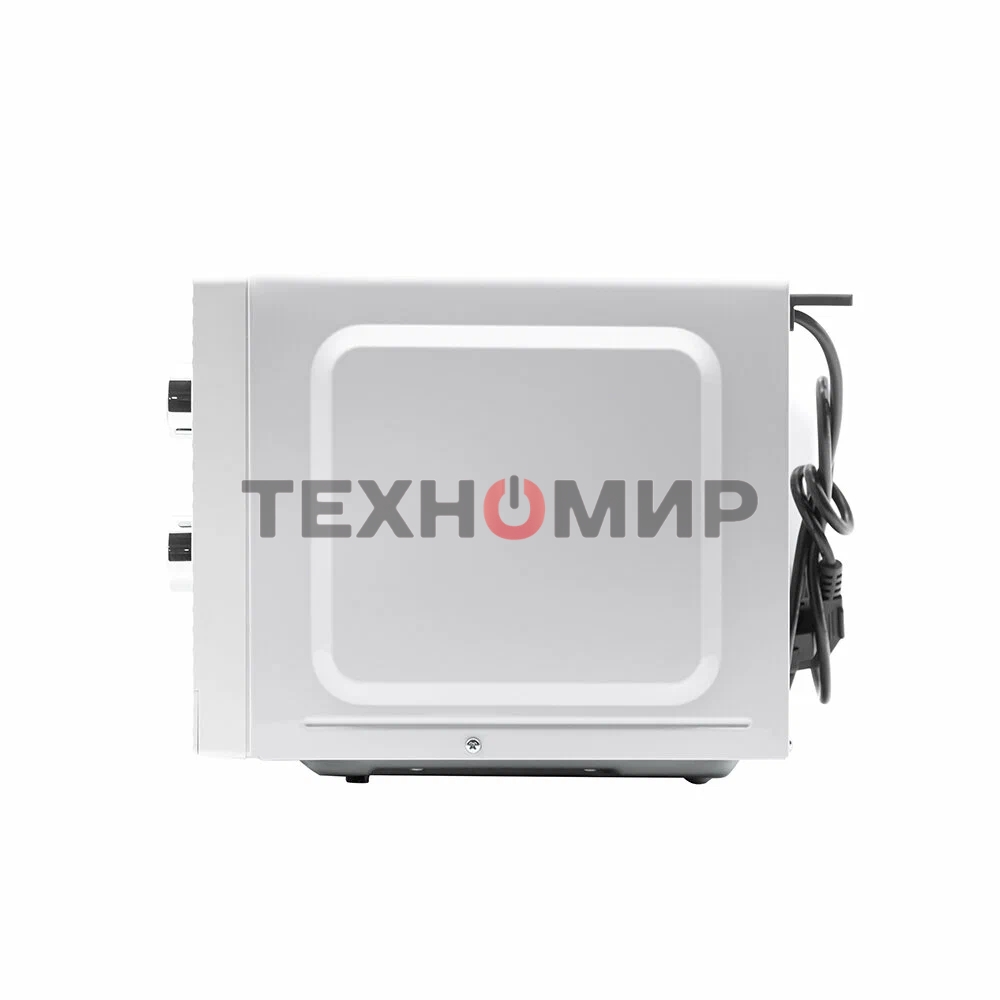 Микроволновая печь General Electronics GE-MS120W белый, 20 л, 700 Вт, переключатели - поворотный механизм