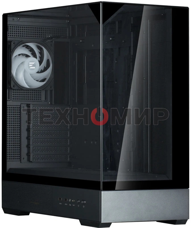 Компьютерный корпус ZALMAN P40 Prism, ATX, черный, WINDOW, 2x3.5