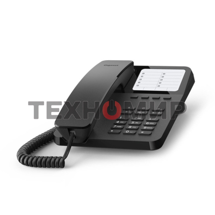 Телефон проводной Gigaset DESK400 черный