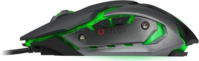 Мышь проводная SVEN RX-G740 черный, 2400 dpi, USB, кнопки - 6