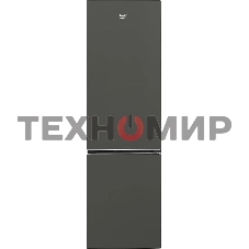 Холодильник Beko B1RCNK312G серый, двухкамерный, 200/76 л, морозилка снизу, Frost Free