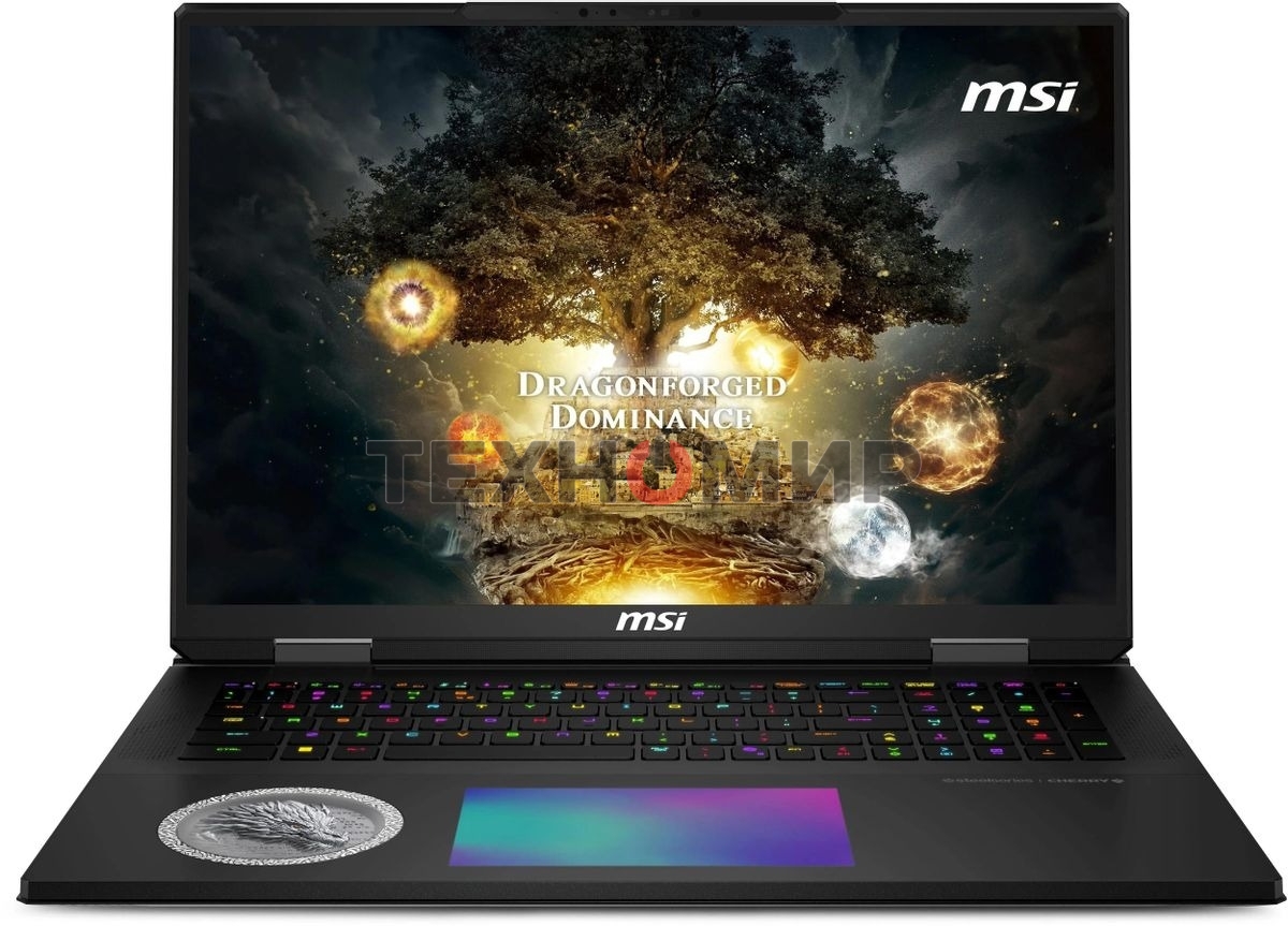 Ноутбук MSI Titan Dragon Edition 18 HX AI A2XWJG-205RU черный Core Ultra 9 285HX 64Gb SSD4Tb NVIDIA GeForce RTX 5090 для ноутбуков 24Gb 18