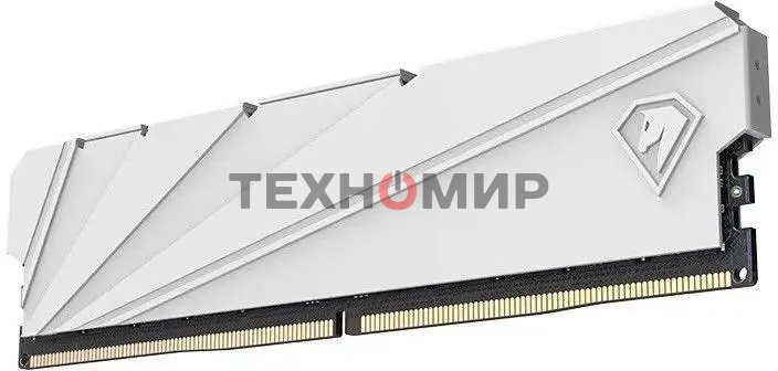 Оперативная память NETAC Shadow S, DDR4, 32Gb (2x16 GB), 3200 MHz, CL16, DIMM, радиатор, белый