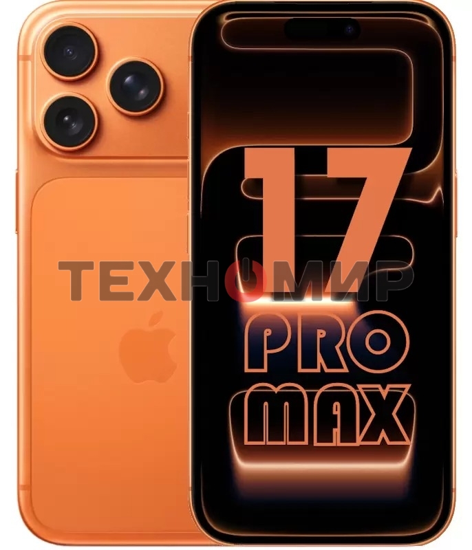 Смартфон Apple iPhone 17 Pro Max 12/512Gb оранжевый