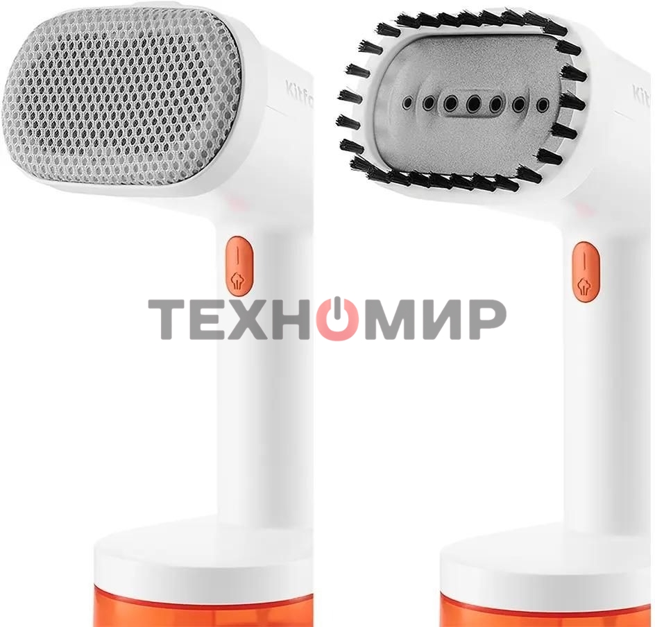 Отпариватель Kitfort КТ-984-4 оранжевый, 1600 Вт, 28 г/мин, 250 мл