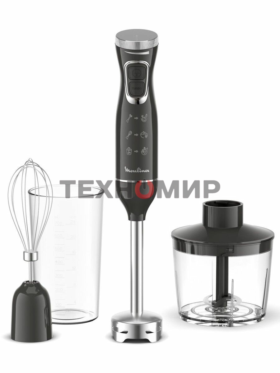 Блендер Moulinex DD5R38F0 черный/серебристый