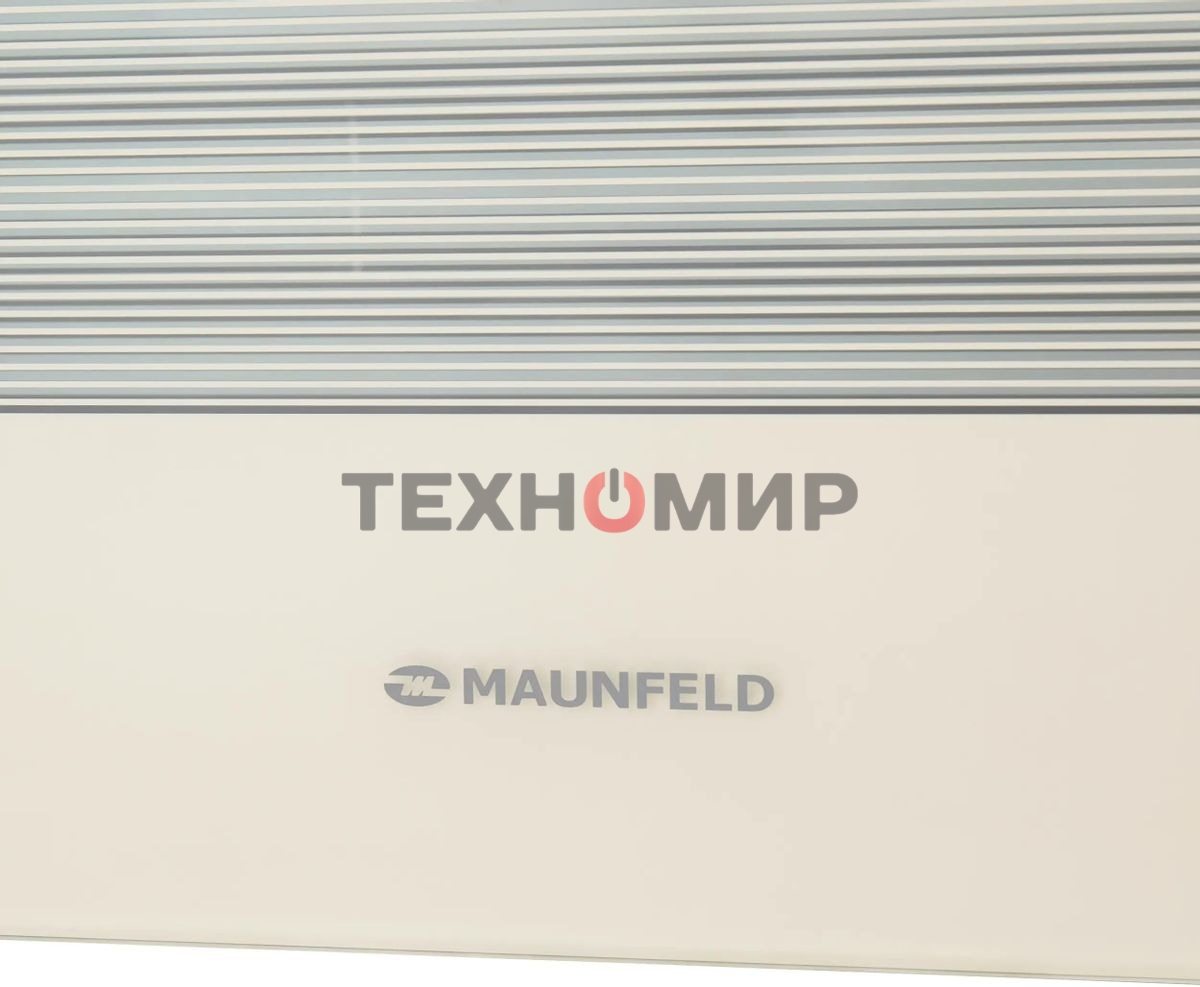 Шкаф духовой электрический Maunfeld EOEC516BG, встраиваемый, 51л, дверца с 2 стеклами, бежевый