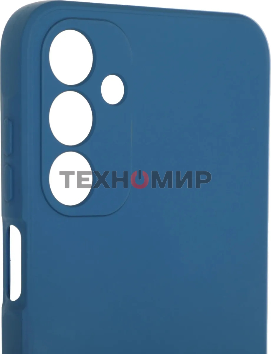 Чехол (клип-кейс) BoraSCO для Samsung Galaxy A15 Microfiber Case синий (72893)