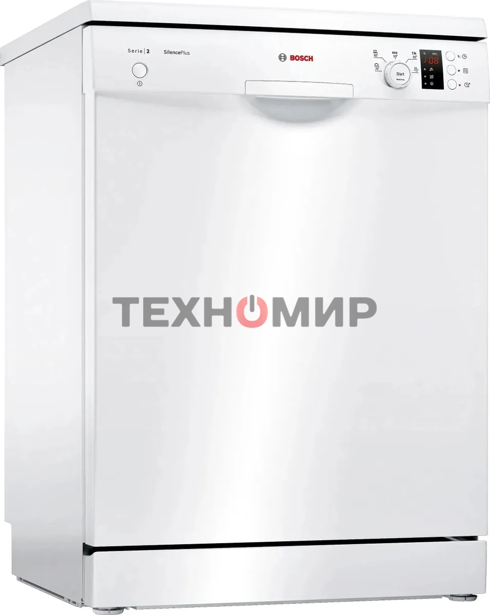 Посудомоечная машина Bosch SMS25AW05E, белый, 60 см, 12 компл., сушка конденсационная, 48 дБ, класс A++