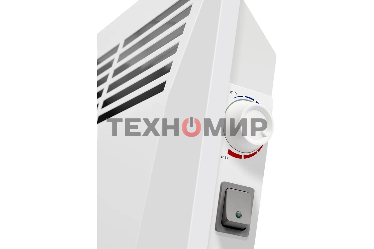 Конвектор электрический Ballu Camino Eco Turbo BEC/EMT-2000 белый, 2000 Вт, 25 м2, термостат