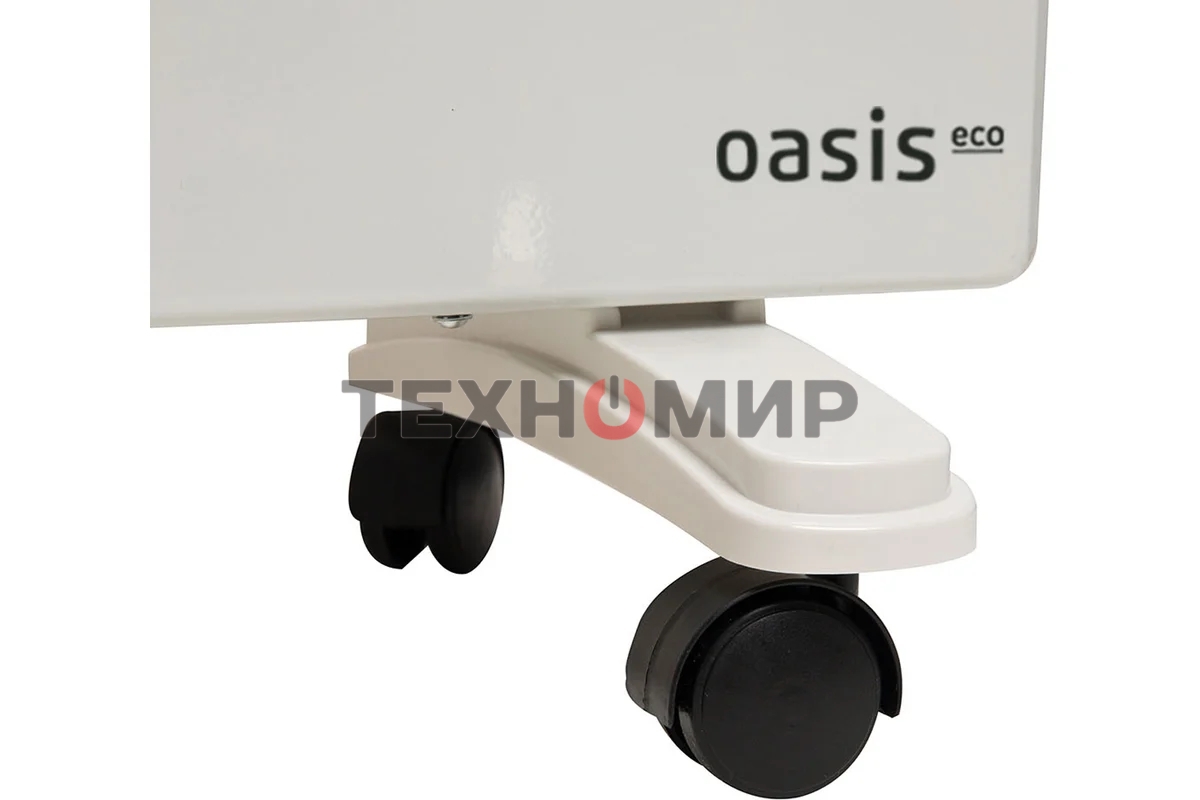 Конвектор электрический Oasis KM-15 белый, 1500 Вт, 20 м2, термостат