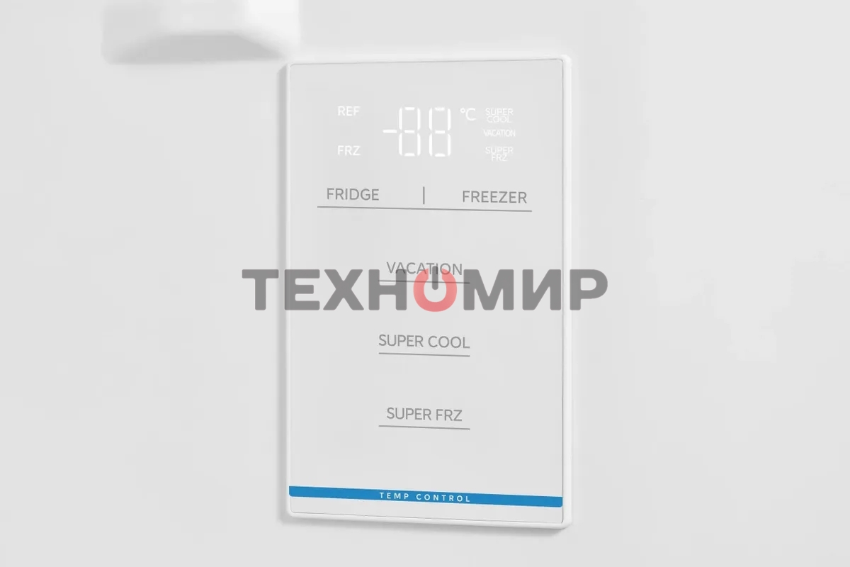 Холодильник Midea MDRB469MGF46I нержавеющая сталь двухкамерный 223/123л морозилка снизу, No Frost