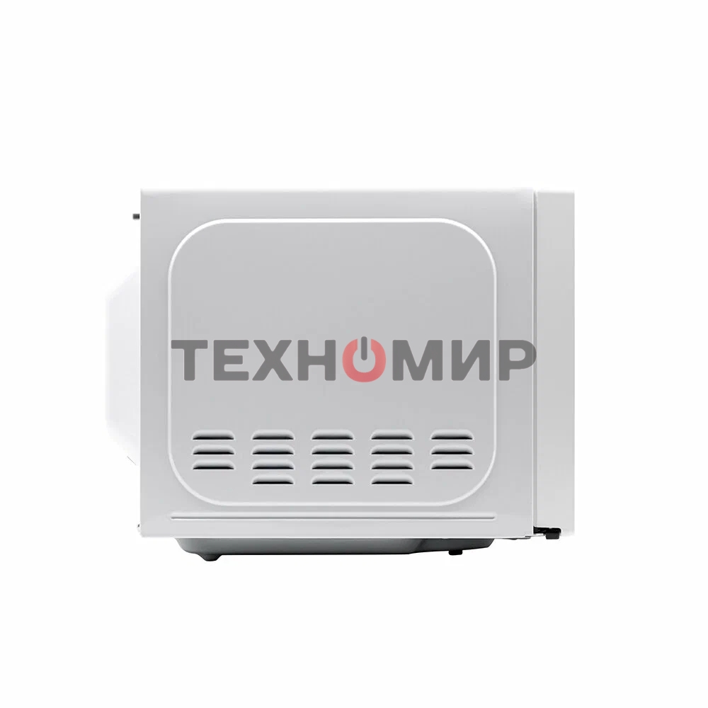 Микроволновая печь General Electronics GE-MS120W белый, 20 л, 700 Вт, переключатели - поворотный механизм