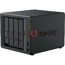 Сетевое хранилище Synology DiskStation DS925+ черный (AMD Ryzen V1500B/4Gb/4 pcs (3.5