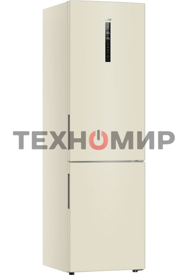 Холодильник Haier C2F637CCGU1 бежевый, двухкамерный, 278/108л, морозилка снизу, No Frost