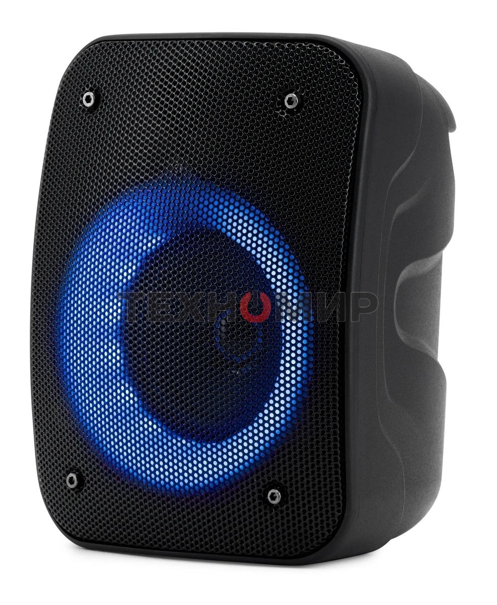 Портативная колонка Hyundai H-PS1005 черный 20 Вт 1.0 BT 10м 1800mAh