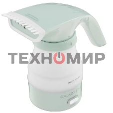 Отпариватель Galaxy Line GL 6197 бирюзовый, 700 Вт, 16 г/мин, 100 мл