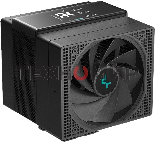 Кулер для процессора DEEPCOOL ASSASSIN IV VC VISION черный, 120 мм, алюминий/медь, 1800 об/мин, 29.3 дБ, 4 pin, 300 Вт, 172 мм