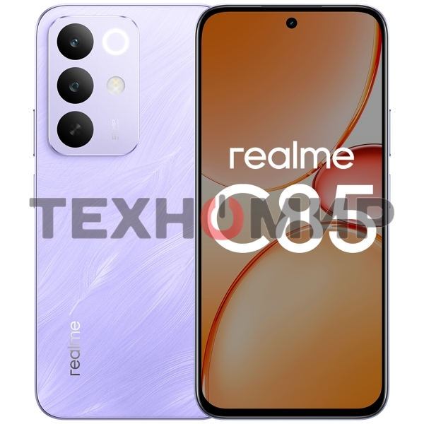 Смартфон Realme C85 RMX5566 6/128Gb, фиолетовый