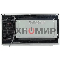 Микроволновая печь Samsung MG23K3515AW/BW белый/черный, 23 л, 800 Вт, переключатели - кнопки, поворотный механизм