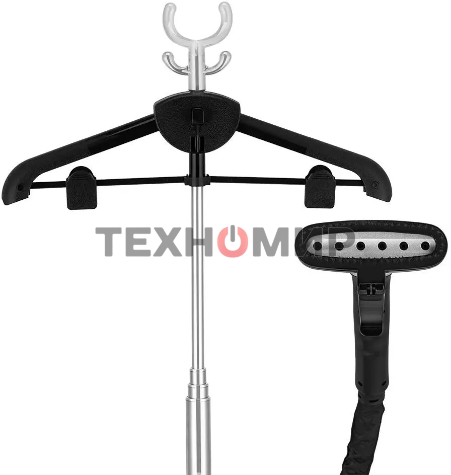 Отпариватель Kitfort КТ-9352 голубой/черный, 2350 Вт, 50 г/мин, 3000 мл