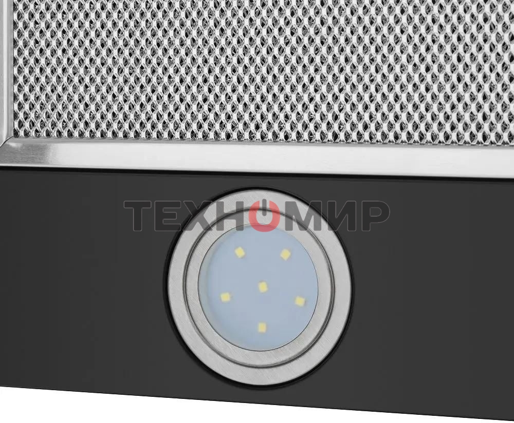 Вытяжка встраиваемая Maunfeld VS Light 60 черный, 60 см, 520 куб. м/ч, 56 дБ