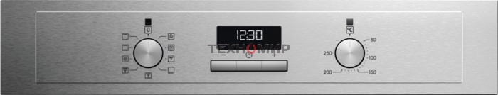 Встраиваемый духовой шкаф Electrolux EOF3H50BX 60 см, 72 л, 8 режимов, 59.4x59.5x56.9 см, очистка паром, нер. сталь