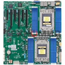 Материнская плата серверная SuperMicro H12DSI-N6-B, сокет SP3, 16xDDR4, 6xPCIe 4.0 x16, 10xSATA, M.2, 2xGigabit Ethernet, 2xUSB 2.0, 2xUSB 3.0, VGA, 24-pin, eATX