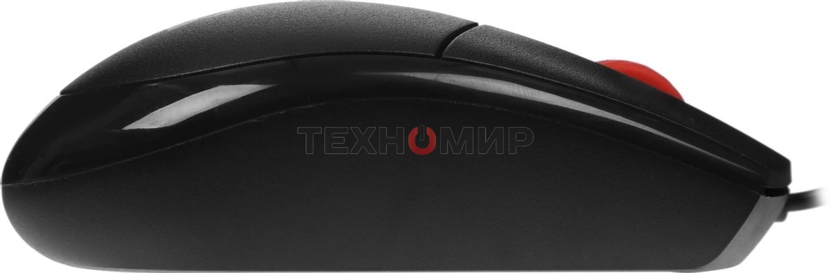 Мышь проводная Defender Delta MM-523 черный, 1000 dpi, USB, кнопки - 3