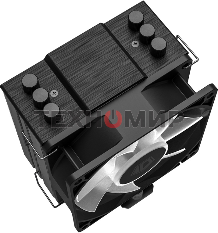 Кулер для процессора ID-COOLING SE-903-XT FRGb черный 92мм алюминий/медь 2200rpm 26db 4-pin 130W 123мм