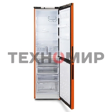 Холодильник Бирюса T6149 оранжевый двухкамерный 245/135 л морозилка снизу, автоматическое оттаивание
