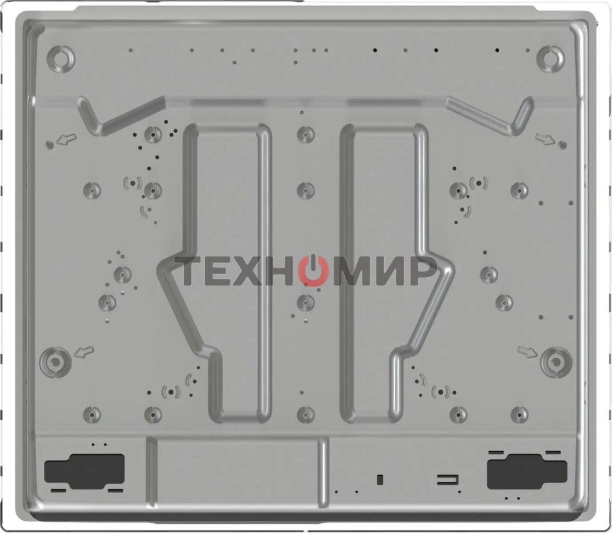Газовая варочная панель Gorenje GT642AXW, 4 конфорки, закаленное стекло, белый