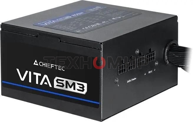 Блок питания Chieftec ATX 650W Vita SM3 BPX-650-C 80+ bronze (20+4pin) APFC 120mm fan 6xSATA RTL