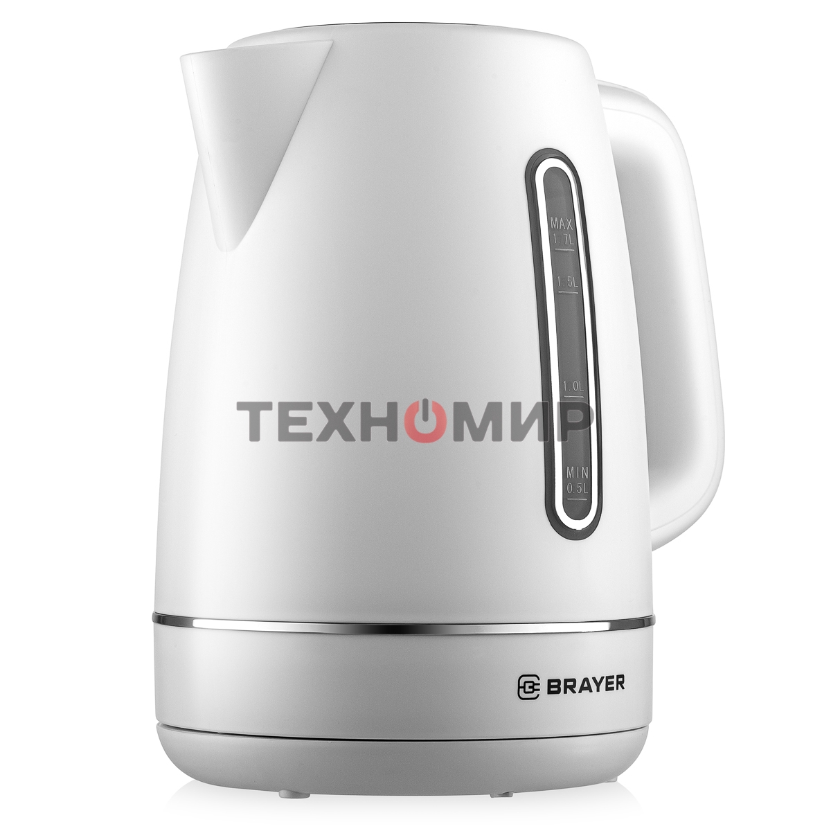 Чайник электрический BRAYER BR6103WH 2200 Вт, 1.7 л, белый