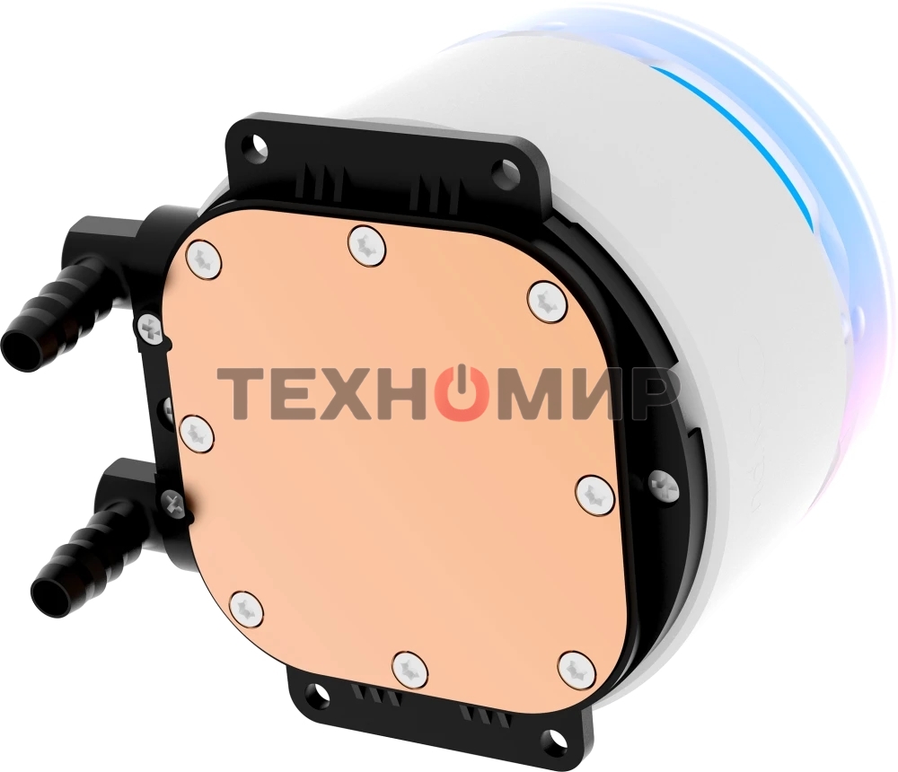 Система охлаждения Ocypus Sigma L24 WH ARGB, 240мм, LCD Pump 2.4