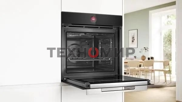 Встраиваемый духовой шкаф электрический Bosch HBG7721B1 черный