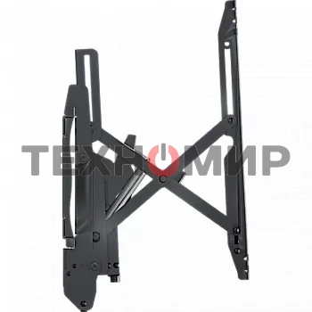 Настенное крепление для видеостен Wize Pro VW46G3 с выдвижным механизмом, тех-гия push in-pop out,37 60+, регу-ка глубины, Max VESA 800x400 мм, до 68 кг, расстояние от стены 10-27 см, верт-ое/горизонт-ое выравн-ие, защита от кражи,черный