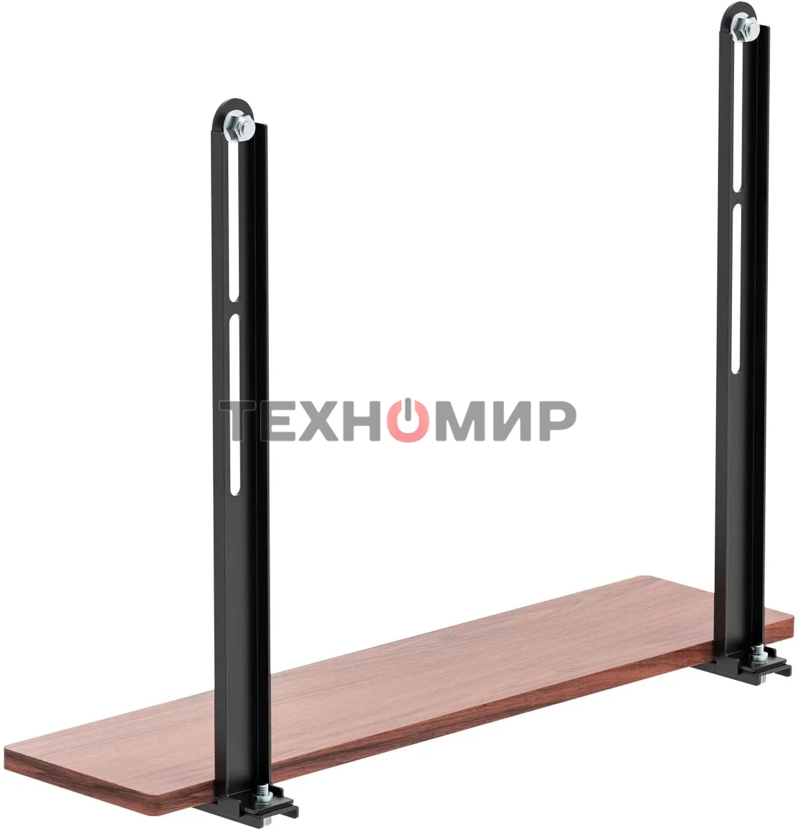 Подставка для аксессуаров Ultramounts UM313B черный/орех макс.10кг настенный