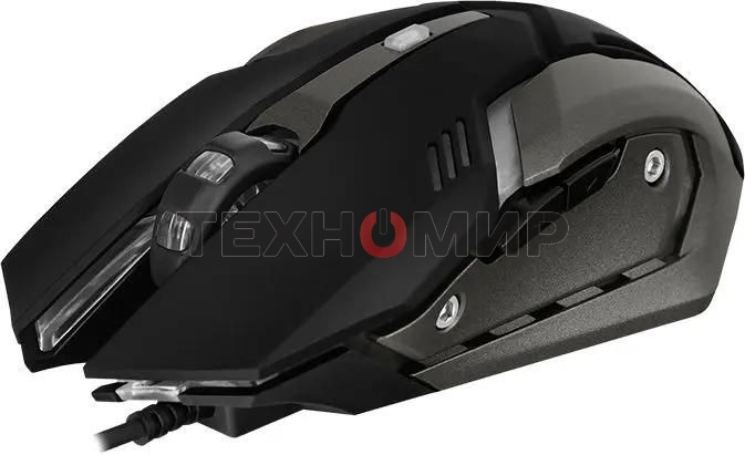 Мышь проводная SVEN RX-G740 черный, 2400 dpi, USB, кнопки - 6