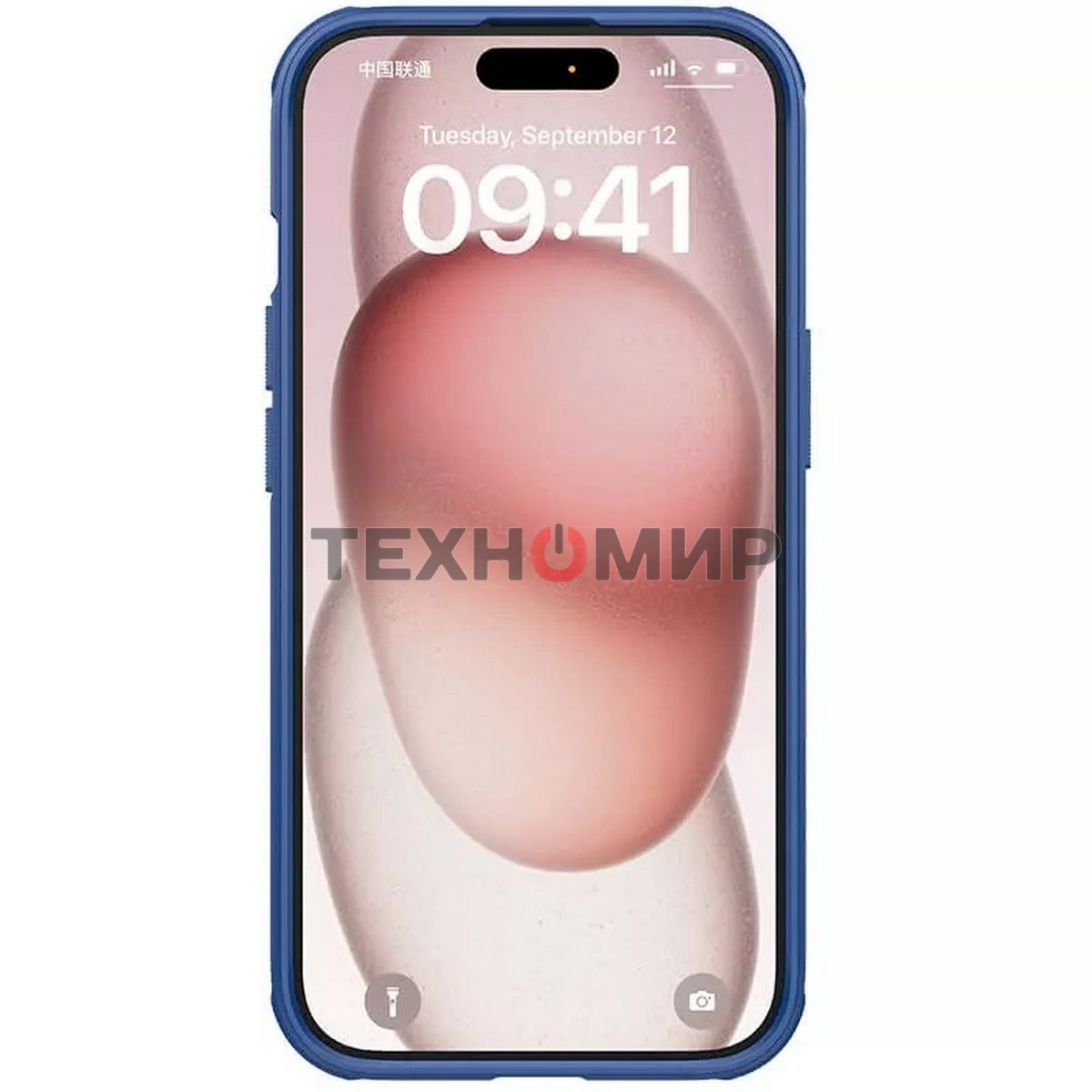 Чехол Super Frosted Shield Pro, синий, (AP IP15)