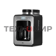 Кофеварка капельная BQ CM7001 серебристый/черный, исп. кофе - молотый/зерновой, 0.6 л, 600 Вт