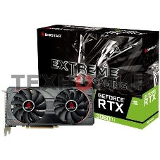 Видеокарта Biostar PCI-E RTX 3060Ti-LHR NVIDIA GeForce RTX 3060Ti 8Gb 256bit GDDR6 1410/14000 HDMIx1 DPx3 HDCP Ret