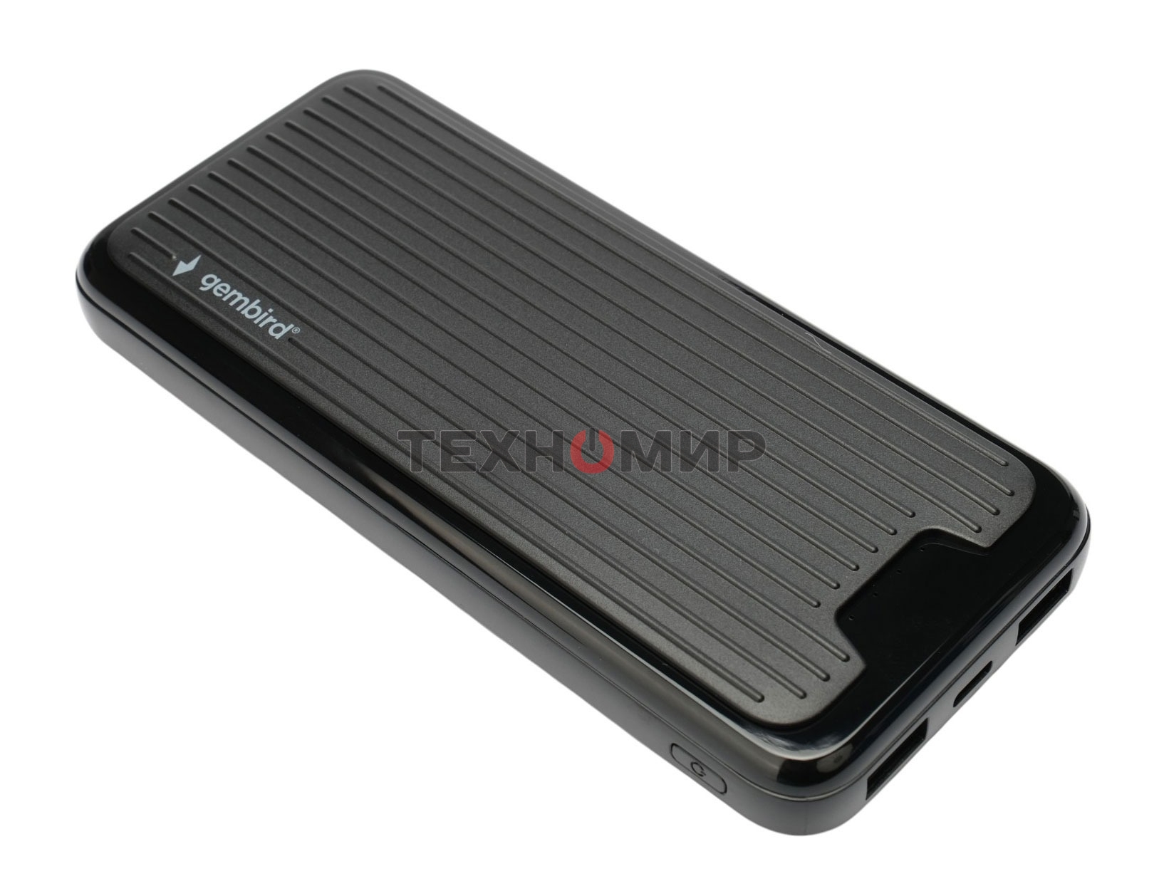 Портативный аккумулятор Gembird GPB-10, 10000мА·ч, 2A, черный