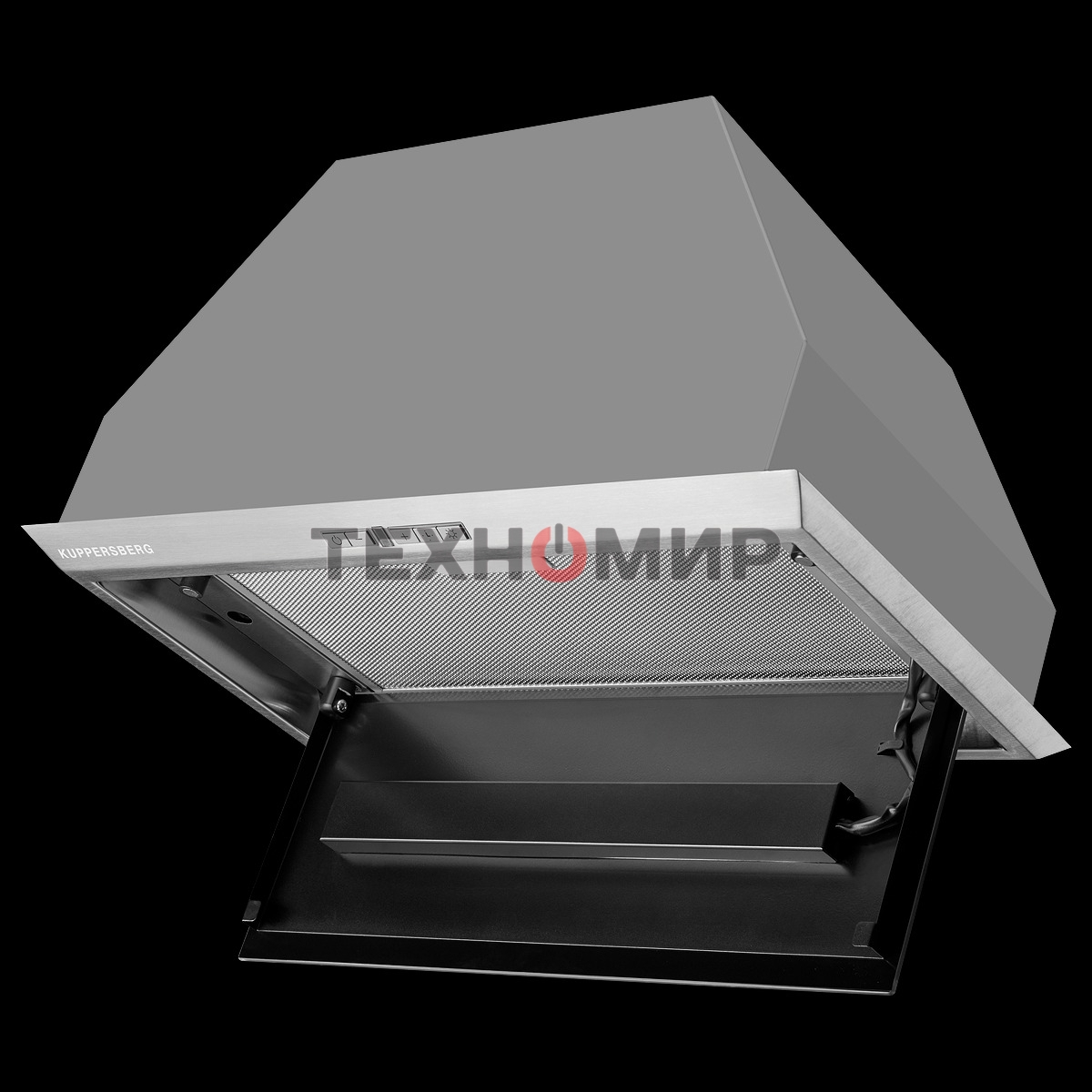 Вытяжка встраиваемая Kuppersberg Intro 60 нержавеющая сталь, 54 см, 650 куб. м/ч, 43 дБ