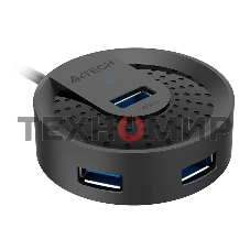 Разветвитель USB 3.0 A4Tech HUB-30 4порт. черный