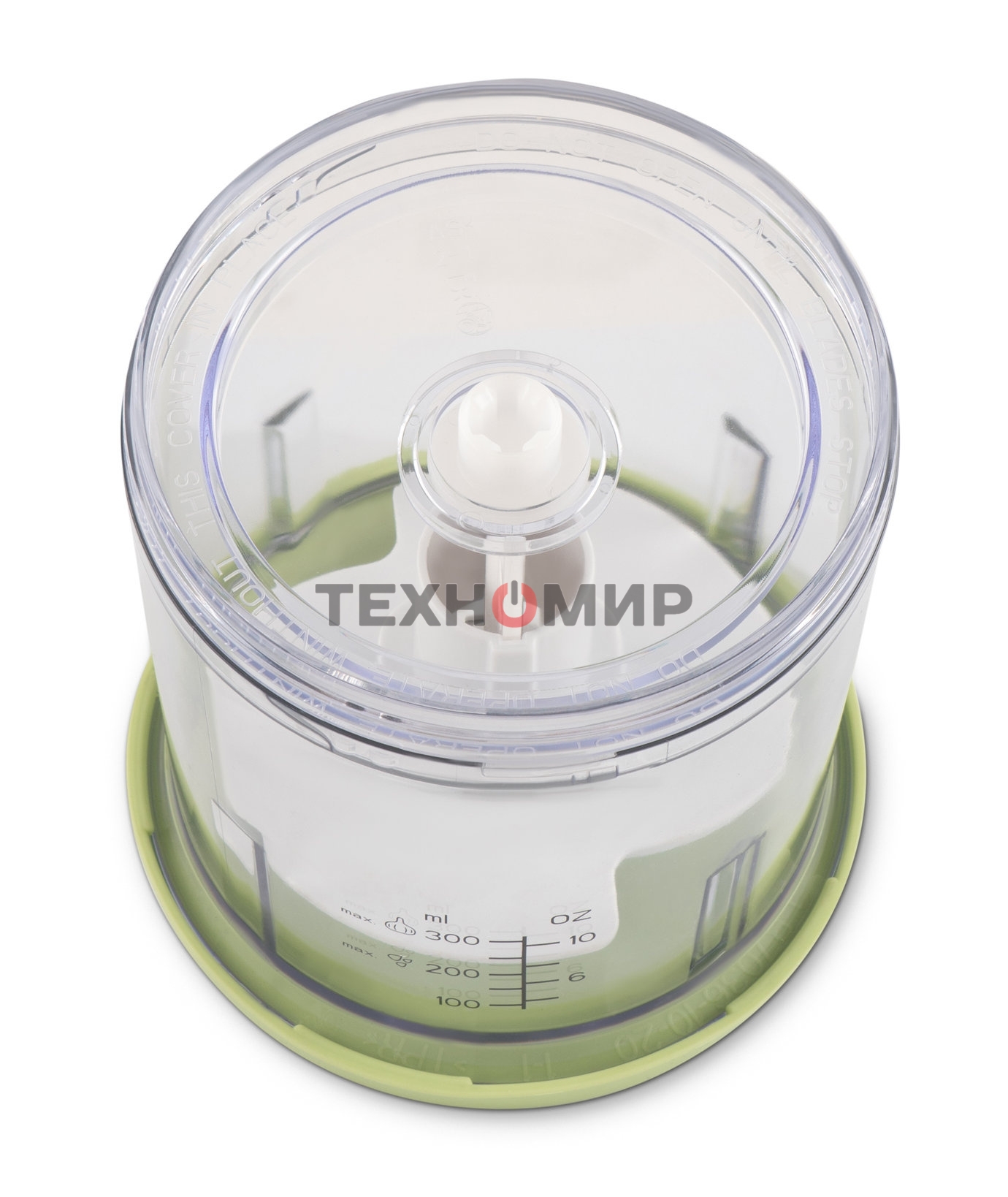 Измельчитель электрический Hyundai HYC-P3108 0.8л. 300Вт черный/зеленый