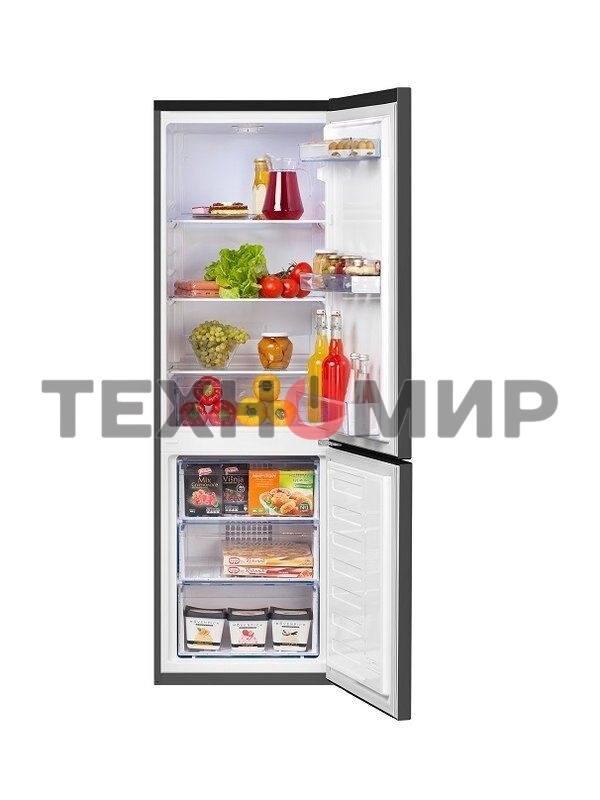 Холодильник Beko B1RCSK272G серый, двухкамерный 163/76л морозилка снизу